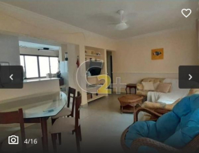 Apartamento no Guaujá/SP, c/ 2 q., 72 m2. Uma vaga na garagem
